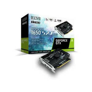 ELSA ELSA GeForce GTX 1650 S.A.C DDR6｢バルク品｣ GD1650-4GERSD6