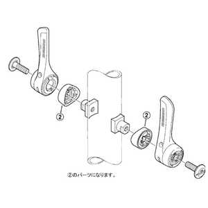 シマノ アダプター(軽合金フレーム用) Y64343000