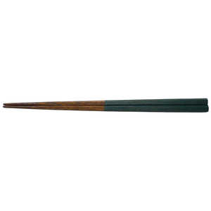 越前漆器 箸 五角刷毛目 緑 23.0 越前漆器 箸 五角刷毛目 緑 23.0