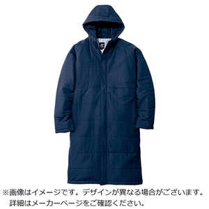 アイトス ベンチコート(男女兼用) ネイビー XXL AZ8291008XXL アイトス ベンチコート(男女兼用) ネイビー XXL AZ8291008XXL