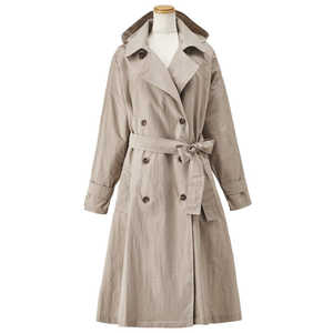 ビコーズ because オーバートレンチコート レインコート ベージュ BETRENCHCOAT ビコーズ because オーバートレンチコート レインコート ベージュ BETRENCHCOAT