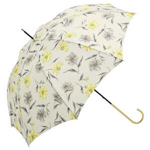 ビコーズ because 長傘 アクアラインフラワー/グレー BEUMBRELLALONG ビコーズ because 長傘 アクアラインフラワー/グレー BEUMBRELLALONG