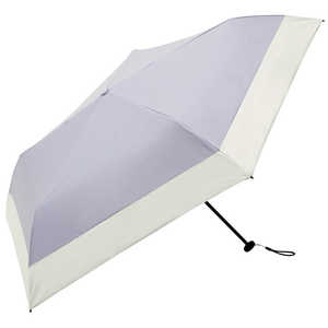 ビコーズ because PUコーティング スーパーライト 晴雨兼用 折傘 軽量 バイカラー/パープル BEPARASOLLIGHT ビコーズ because PUコーティング スーパーライト 晴雨兼用 折傘 軽量 バイカラー/パープル BEPARASOLLIGHT