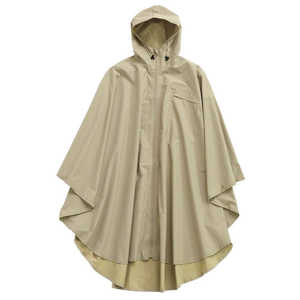 ビコーズ U-DAY ポンチョ ベージュ BEPONCHO ビコーズ U-DAY ポンチョ ベージュ BEPONCHO