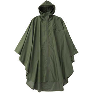 ビコーズ U-DAY ポンチョ カーキ BEPONCHO ビコーズ U-DAY ポンチョ カーキ BEPONCHO
