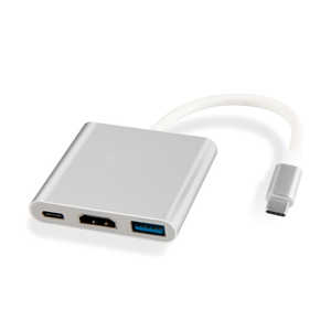 t[_ USB Type-C HDMIϊA_v^[ PD100WΉ moXZtp[ /2|[g /USB 3.2 Gen1Ή n Vo[ FHDMI-ADC4PCH