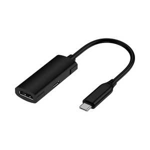 �t���[�_�� �f���ϊ��A�_�v�^ �mUSB-C �I�X�����X HDMI / USB-C���X(���d�p PD100W�Ή�)�n 4K�Ή� �u���b�N FHDMI-ADCHP34