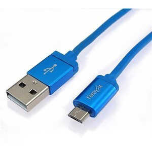 フリーダム micro USB 2.4Aケーブル 1.2m メタリック [1.2m] FUSBMB2412MB