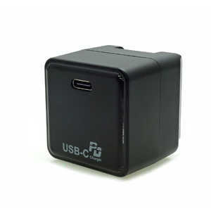 フリーダム PD対応 USB-AC充電器 18W ブラック [USB Power Delivery対応] FUSB-ACPD3BK