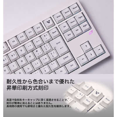 VARO ゲーミングキーボード 無接点磁気スイッチ(静音) ラピッド