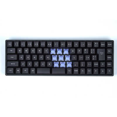 キーボード VARO VM65HE VERY PERI VARO ゲーミングキーボード VERY PERI 磁気スイッチ ラピッドトリガー