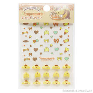 サンタン ネイルデコセット ポムポムプリン サンタン ネイルデコセット ポムポムプリン