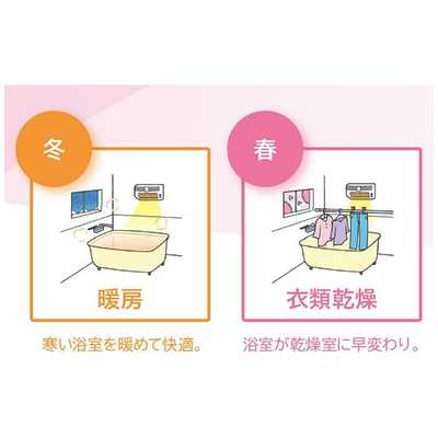 日立 HITACHI 浴室乾燥暖房機(壁面取付・200V・コンセント無) HBK 