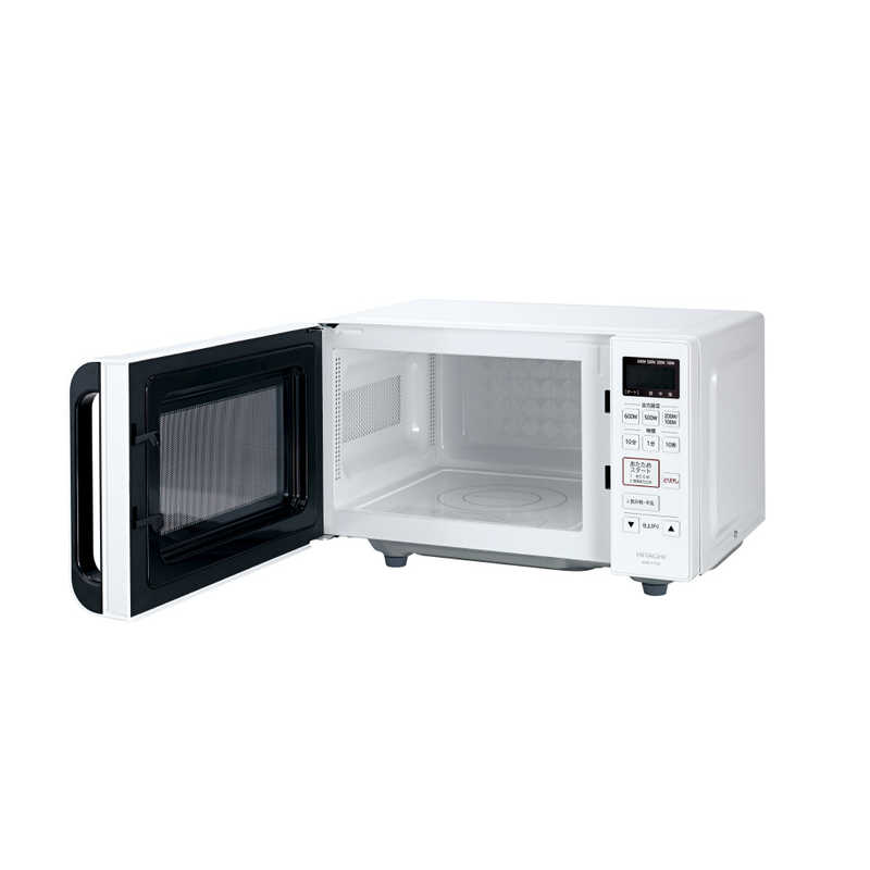 日立 HITACHI 電子レンジ 17L フラット ヘルツフリー HMR-FT183-W 