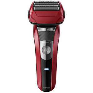 日立　HITACHI 電気シェーバー ［4枚刃 /AC100V-240V］ レッド RMH-F470B-R