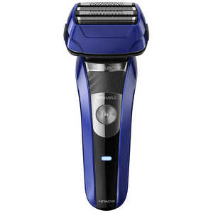 日立　HITACHI 電気シェーバー ［4枚刃 /AC100V-240V］ ブルー RMH-F470B-A