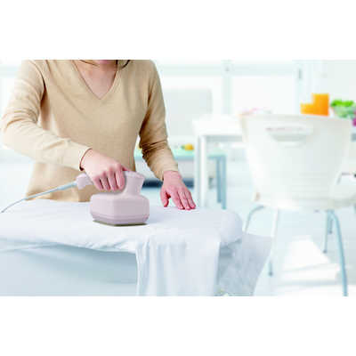 日立 HITACHI 衣類スチーマー ベージュ［ハンガーショット機能付き