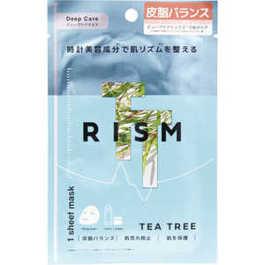 サンスマイル 【RISM(リズム)】ディープケアマスク ティーツリー1枚 RISM(リズム) 