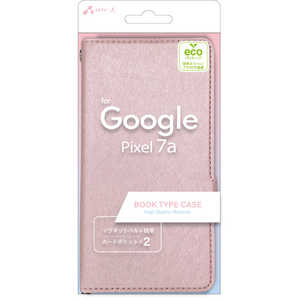 エアージェイ Pixel 7a シャイニー手帳型ケース PK PK AC-P7A SHY PK