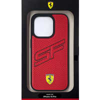 エアージェイ iPhone15 Pro用 フェラーリ 「SF」ロゴ入り 背面ケース