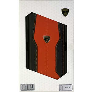 �G�A�[�W�F�C Lamborgihini - Geniune leather D1booktype cover OE IPHONE 15 LBTPUFCIP15HUD1OE