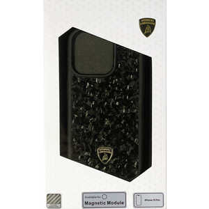 �G�A�[�W�F�C �����{���M�[�j iPhone15 Pro�p �J�[�{���t�@�C�o�[ �w�ʃP�[�X �u���b�N LBTPUPCMIP15PHUD14GD