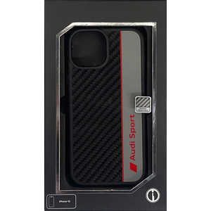 エアージェイ Audi Carbon ＆ Plate back cover GY IPHONE 15 AUSTPUPCIP15R8D1GY