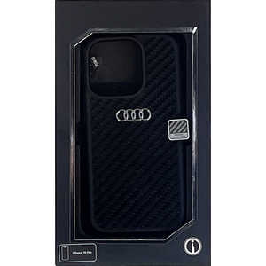 ������������ �����ǥ� iPhone15 Pro�� �ꥢ�륫���ܥ� ���̥����� �֥�å� AUTPUPCIP15PR8D2BK