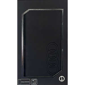 ������������ �����ǥ� iPhone15 Pro Max�� �׷�ۼ� ��Ģ�������� �֥�å� AUTPUFCIP15PMTTD1BK