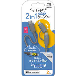 GA[WFC ӂӂ 2in1P[u2M(LϊA_v^tCtoC) GY mUSB Power DeliveryΉn CCJCL2MGY
