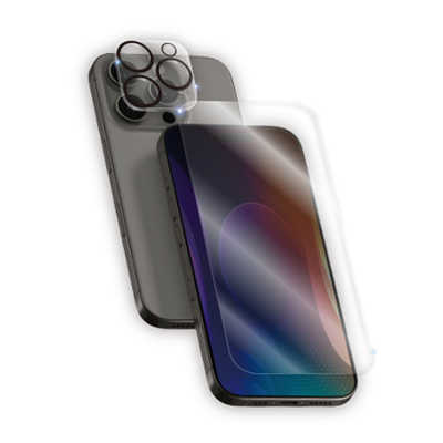 エアージェイ iPhone 16 Pro(6.3インチ) ガラスパネル光沢＆カメラ