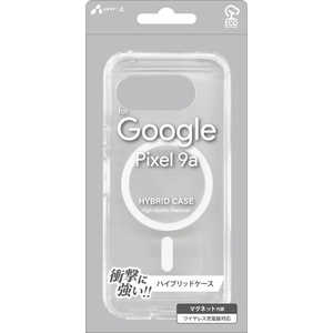 エアージェイ Pixel 9a ハイブリット背面ケース クリア MagSafe対応 ACPIX9AHBM エアージェイ Pixel 9a ハイブリット背面ケース クリア MagSafe対応 ACPIX9AHBM