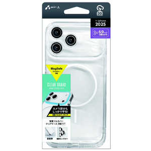 GA[WFC iPhone 17 Pro MaxP[X MagsafeΉJYtJo[NAP[X zCg ACP25PXCLWH
