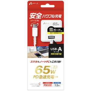 �G�A�[�W�F�C PD65W �Ή�AC�[�d�풼�t��TYPE-C A�|�[�g�t�� AKJPD65RSA