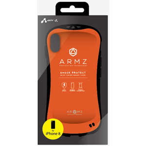 エアージェイ iPhone X用 ハード型衝撃吸収素材ケース オレンジ AC-P8-AZ OR
