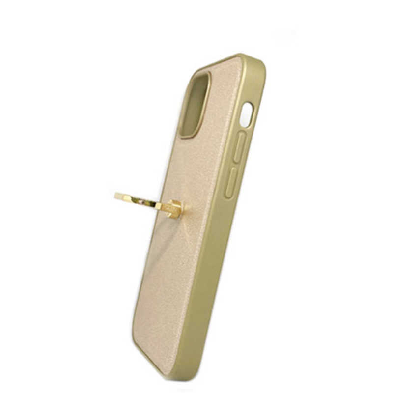 エアージェイ エアージェイ iPhone 13 mini リングタッセル付き背面シャイニーケース　SG ACP21MSYG ACP21MSYG
