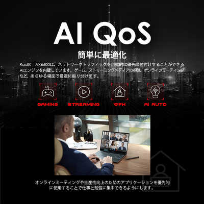 MSI ゲーミングルーター ［WiFi 6(ax)/ac/n/a/g/b］ GRAX66 の通販