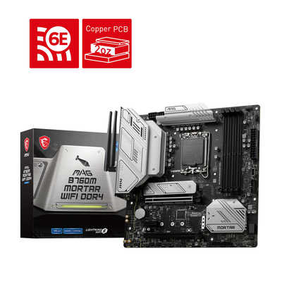 MSI マザーボード［MicroATX］ MAG B760M MORTAR WIFI DDR4 の通販 
