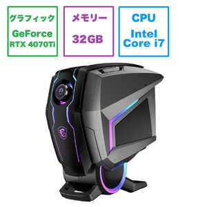 MSI ゲーミングデスクトップ ［モニター無し /intel Core i7 /メモリ：32GB /SSD：1TB /2023年3月］ AEGIS-TI5-13NUG-266JP