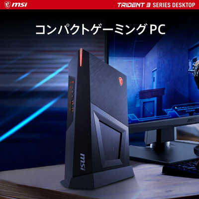 MSI ゲーミングデスクトップパソコン Trident 3 13TC-064JP [モニター 