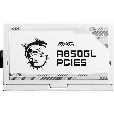 MSI PC電源 ［850W /ATX /Gold］ ホワイト MAGA850GLPCIE5WHITE の通販