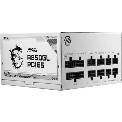 MSI PC電源 ［850W /ATX /Gold］ ホワイト MAGA850GLPCIE5WHITE の通販