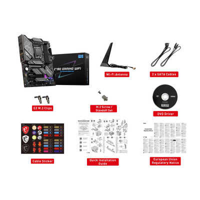 MSI Z790 Gaming Plus WiFi-AMZ Gaming Motherboard (Support