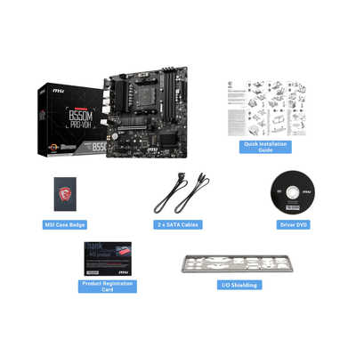 MSI マザーボード［MicroATX］ B550M PRO-VDH の通販 - カテゴリ