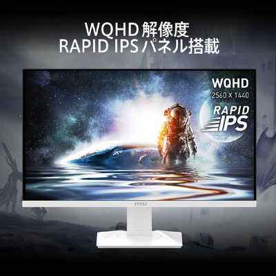 MSI ゲーミングモニター ［27型 /WQHD(2560×1440) /ワイド］ MAG