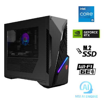 MSI ゲーミングデスクトップパソコン ［intel Core i5 /メモリ：16GB