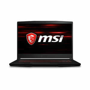 MSI ゲｰミングノｰトパソコン [15.6型/Core i7/SSD:512GB/メモリ:16GB/2020年9月] GF63-10SCSR-1032JP