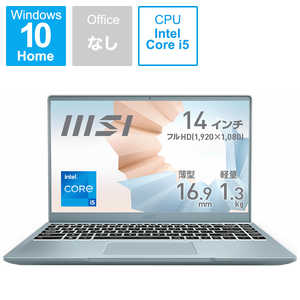 MSI ノートパソコン [14.0型 /intel Core i5 /SSD：512GB /メモリ：8GB] MODERN-14-B11MO-098JP