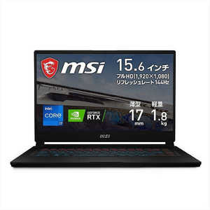 MSI ゲーミングノートパソコン (15.6型 /Windows11 Home /intel Core i7 /メモリ：16GB /SSD：512GB) Stealth-15M-B12UE-012JP