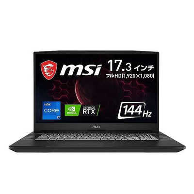 MSI ゲーミングノートパソコン Pulse GL76 12U チタニウムグレー PULSE 